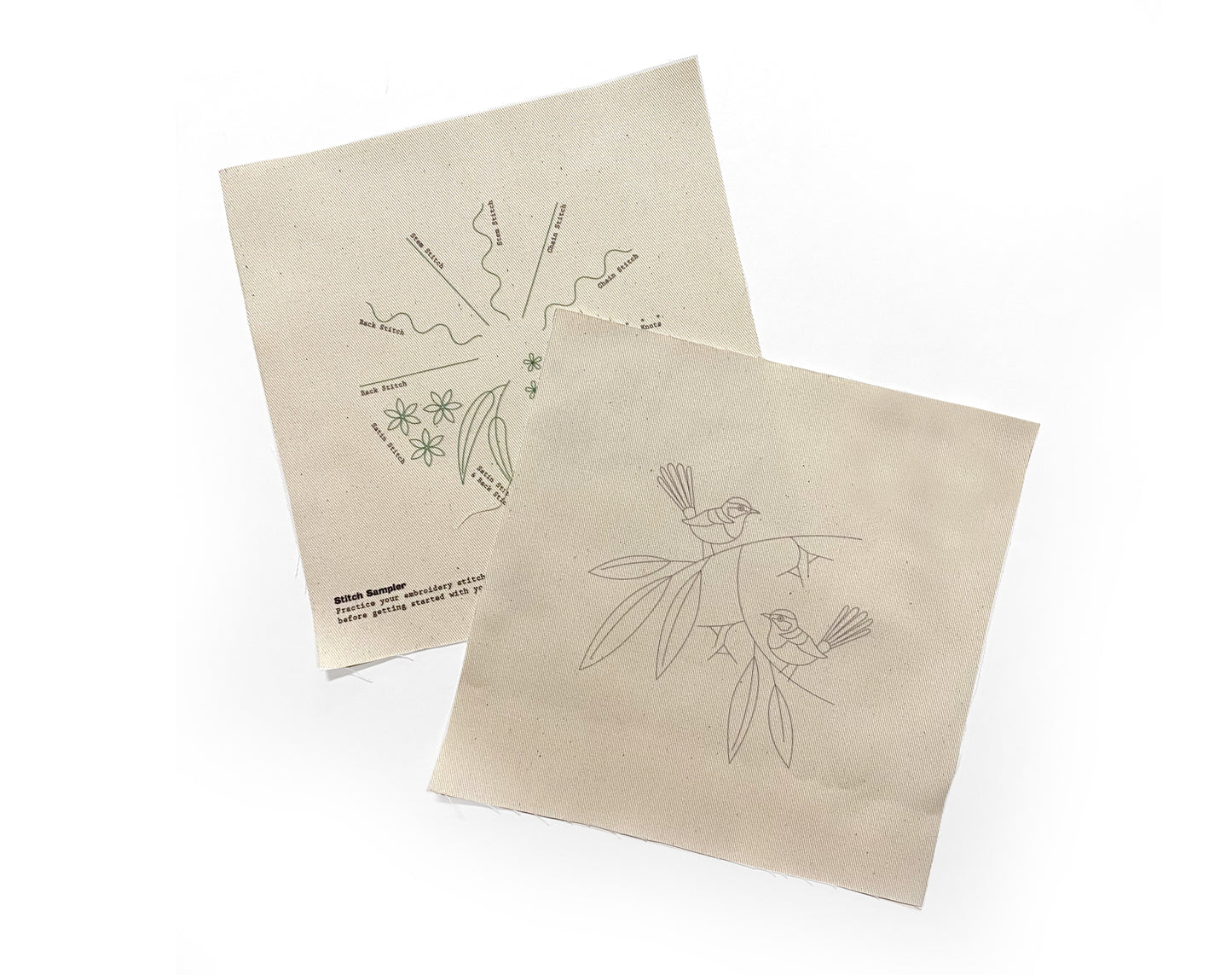 Beginners Embroidery Kit - Fairy Wren