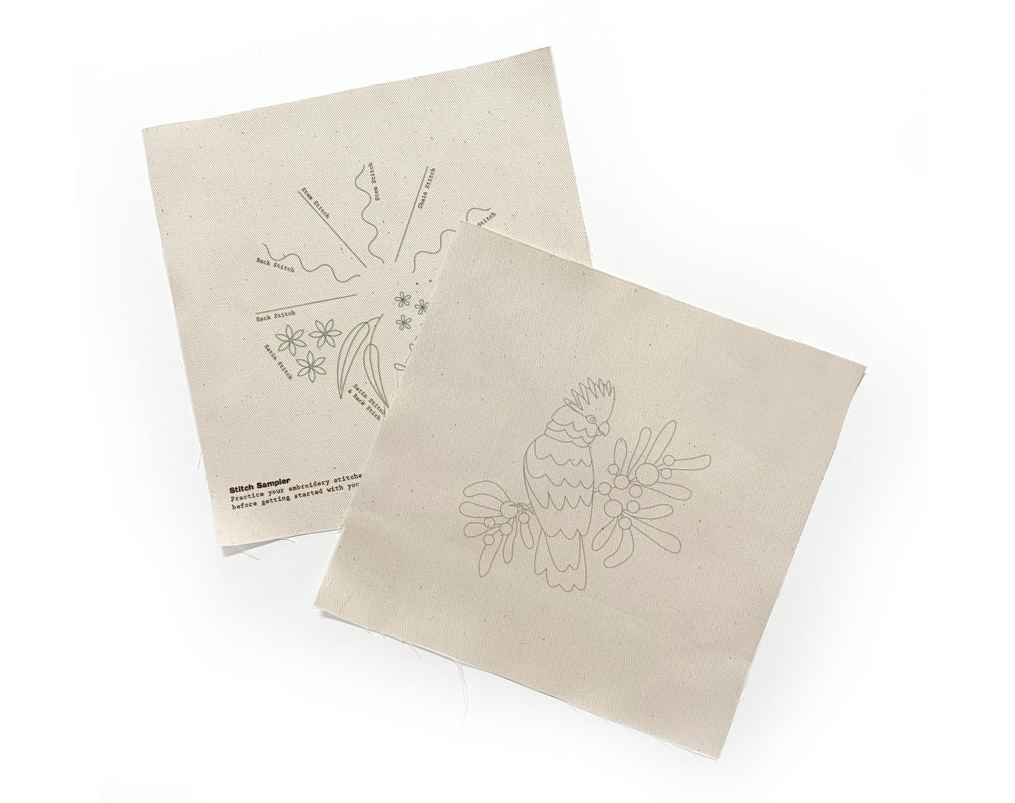 Beginners Embroidery Kit - Galah