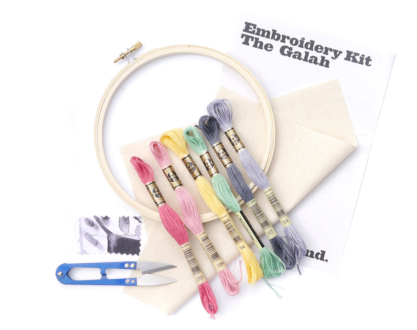 Beginners Embroidery Kit - Galah