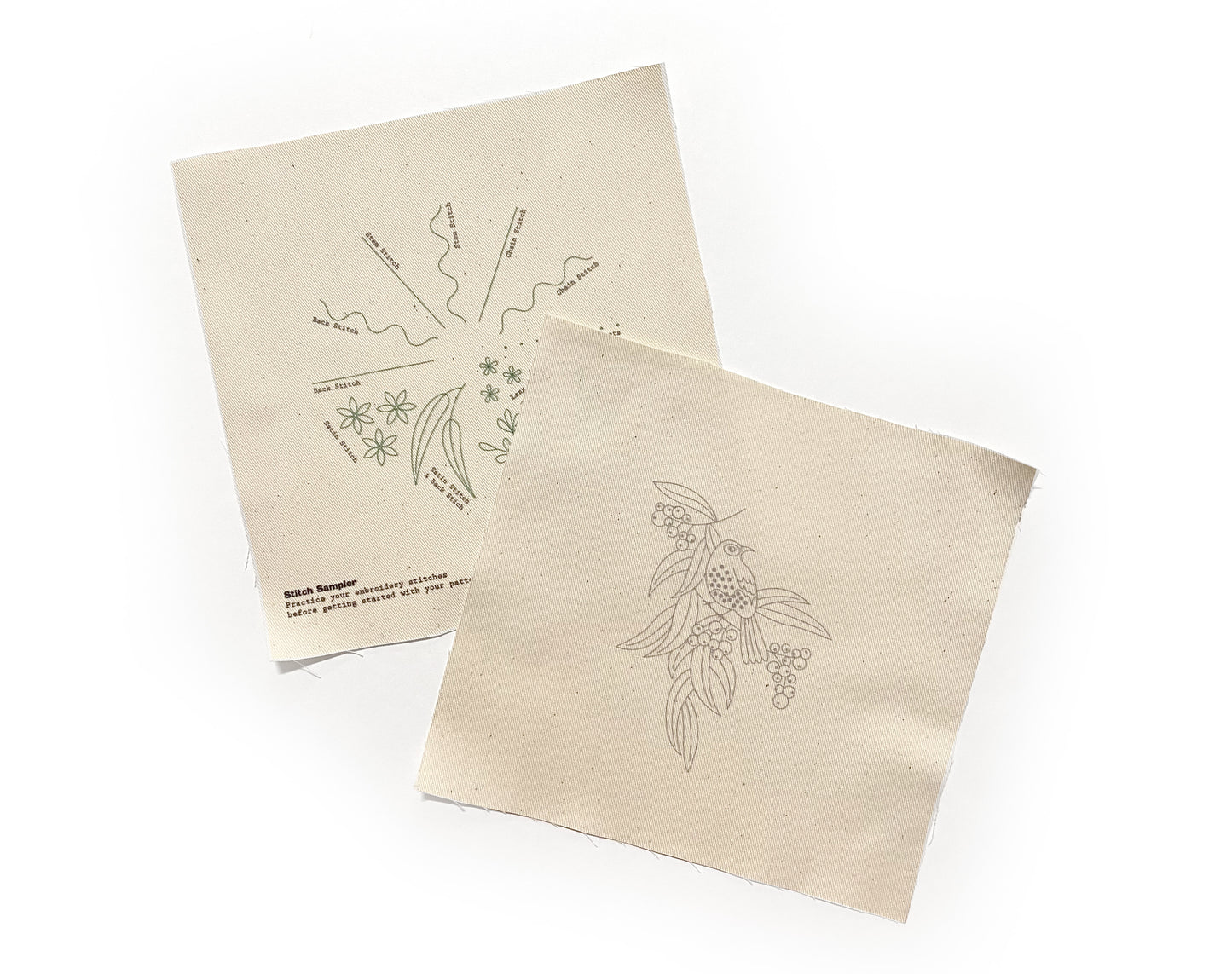 Beginners Embroidery Kit - Honeyeater