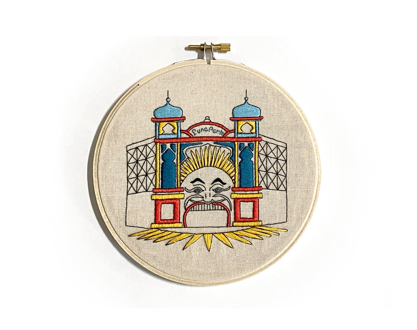 Beginners Embroidery Kit - Luna Park