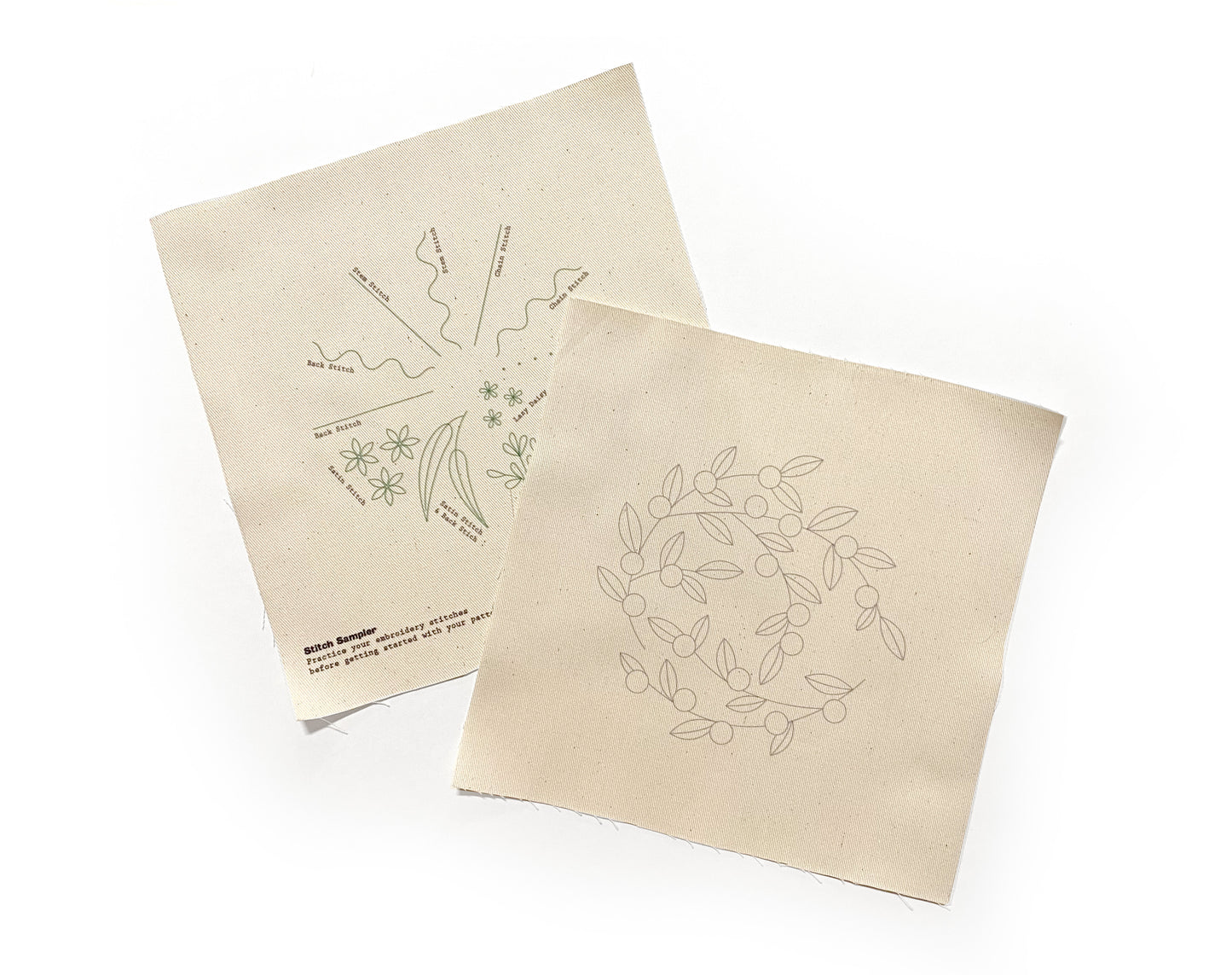 Beginners Embroidery Kit - Wattle
