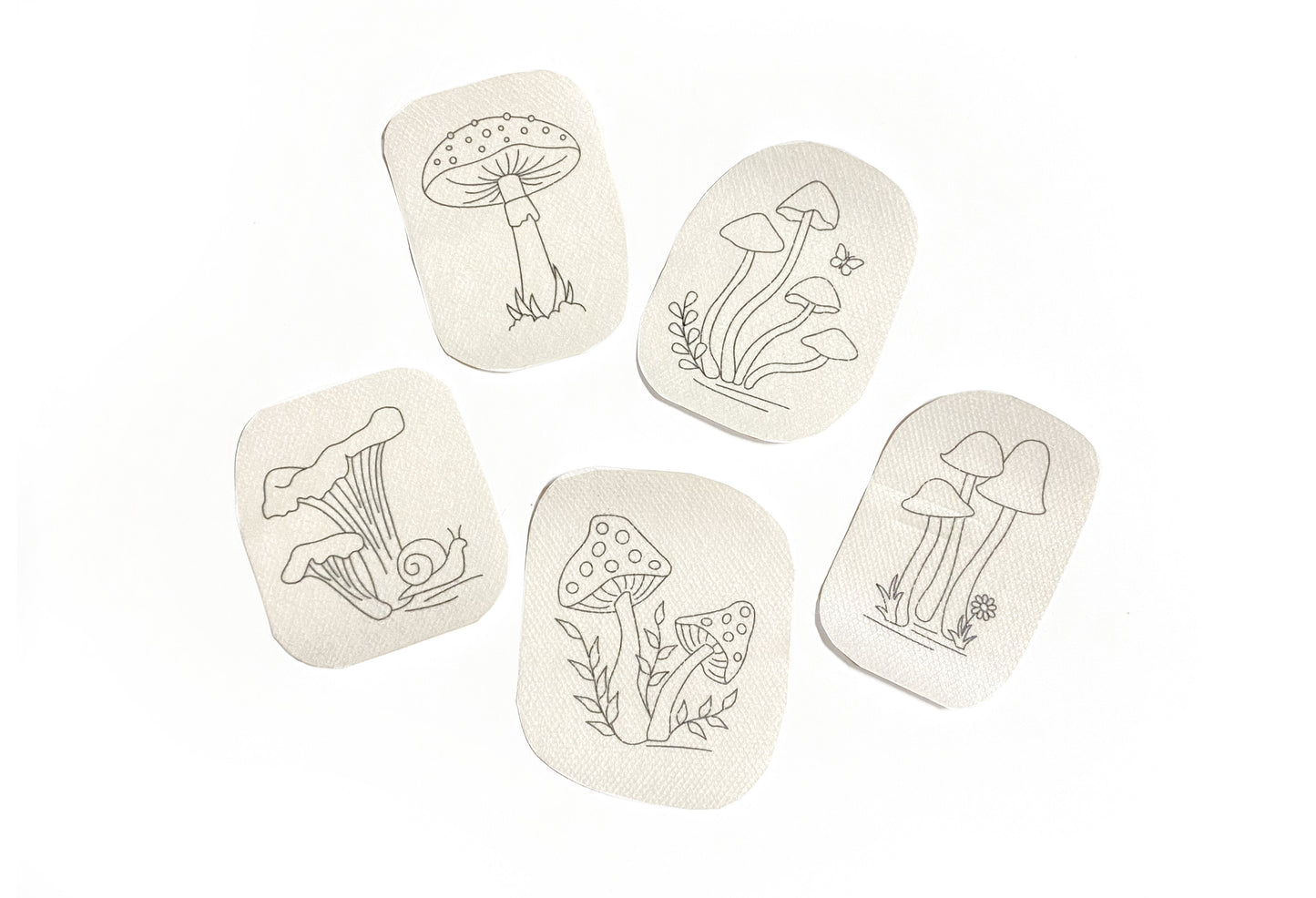 Stick & Stitch Embroidery Kit - Fungi Forest
