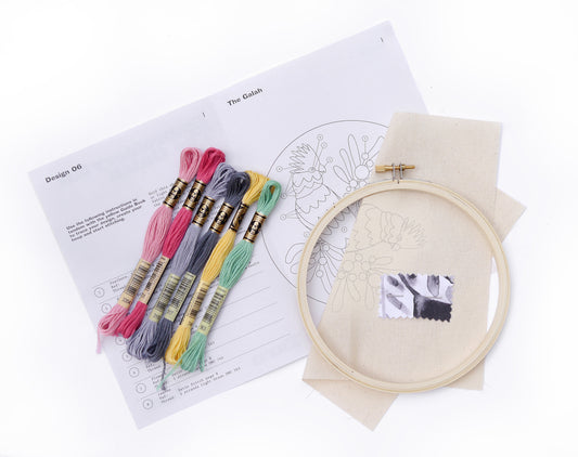 Auxiliary Embroidery Kit - Galah Pattern