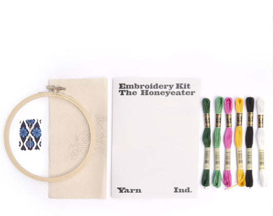 Auxiliary Embroidery Kit - Honeyeater Pattern