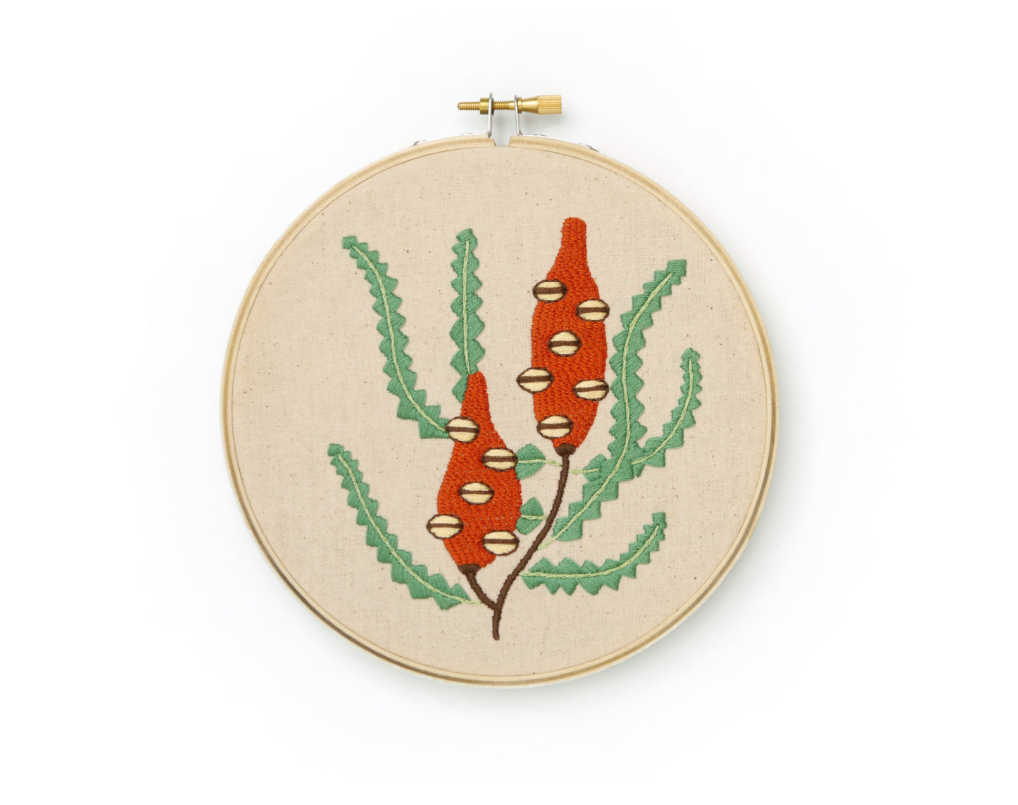 Beginners Embroidery Kit - Banksia