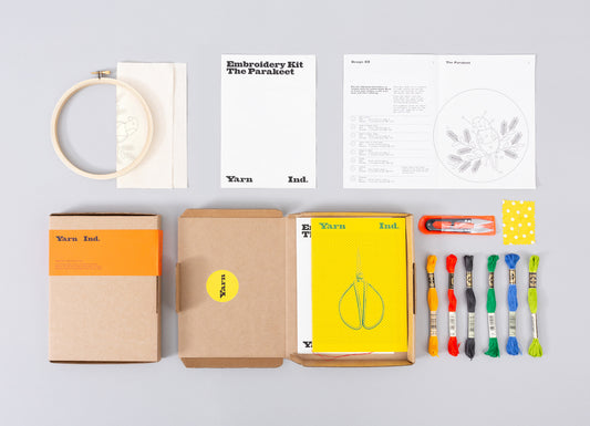 Beginners Embroidery Kit - Lorikeet