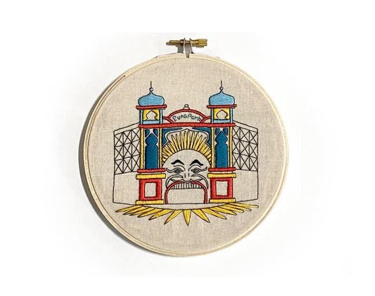Beginners Embroidery Kit - Luna Park