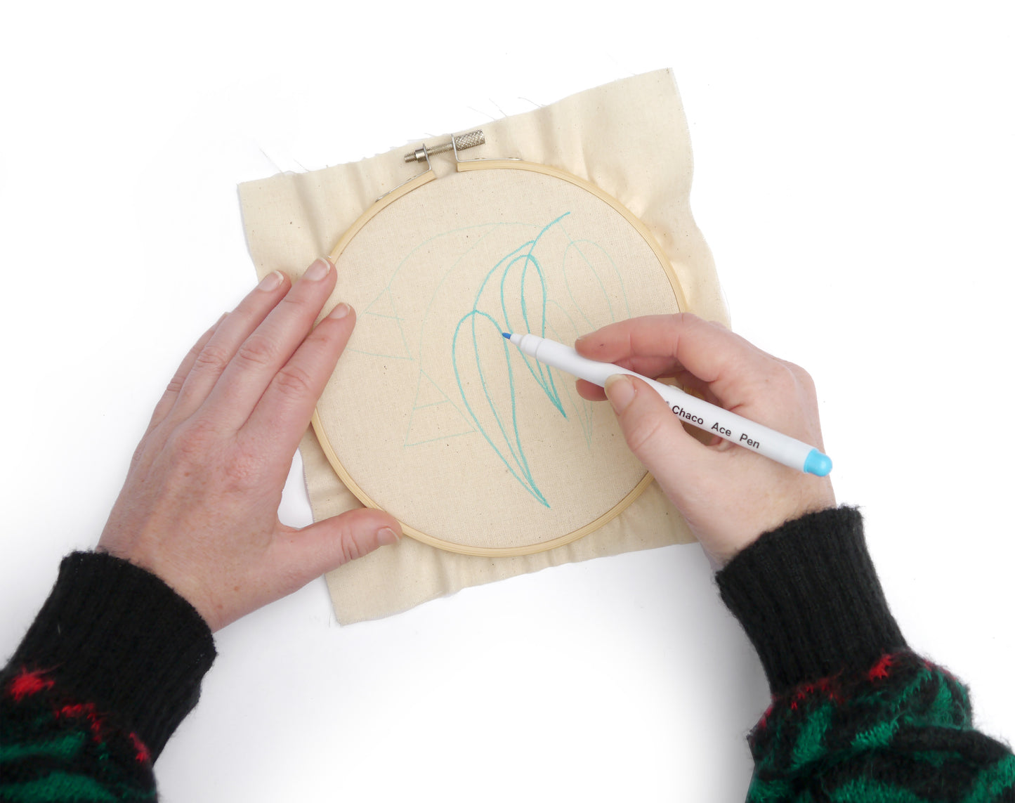 PDF Downloadable Embroidery Pattern - Gum Leaf