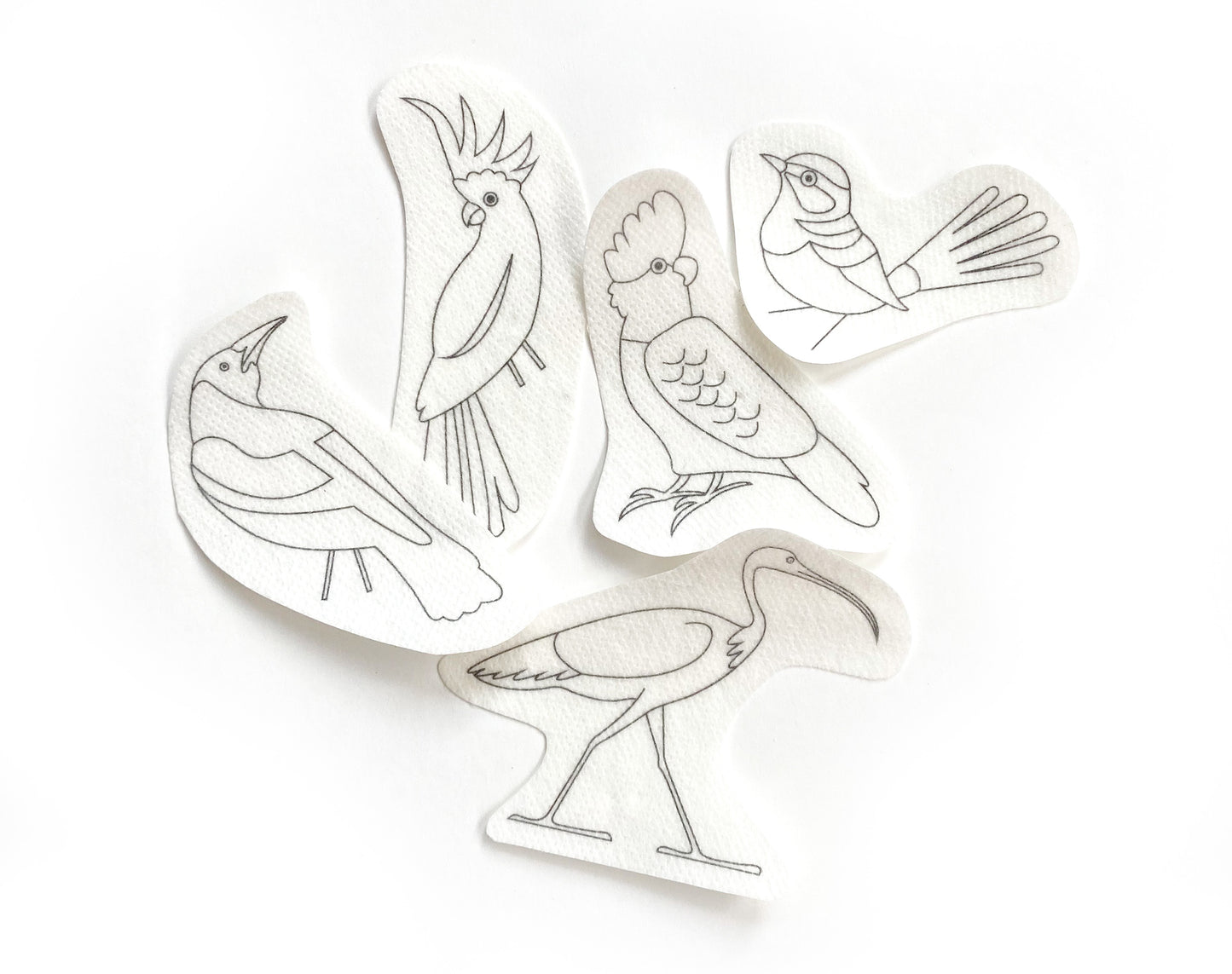 Stick & Stitch Embroidery Kit - Aussie Birds