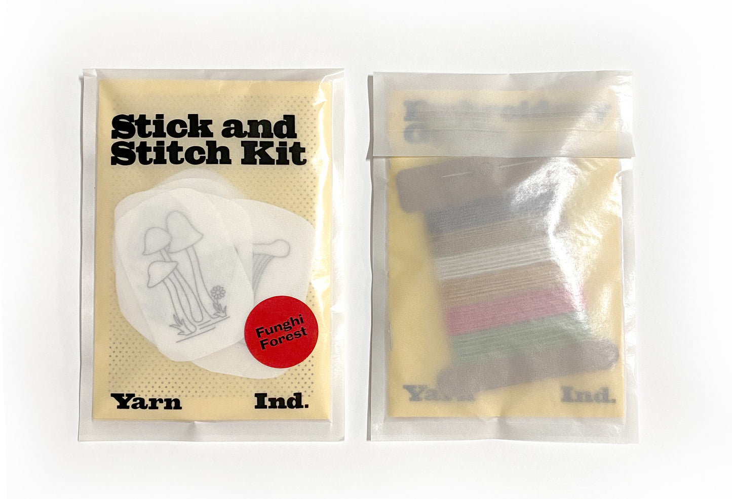 Stick & Stitch Embroidery Kit - Fungi Forest