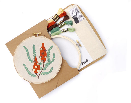 Auxiliary Embroidery Kit - Banksia Pattern