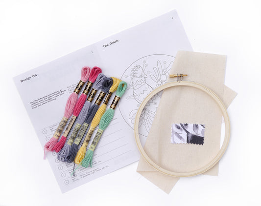 Auxiliary Embroidery Kit - Galah Pattern