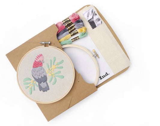 Auxiliary Embroidery Kit - Galah Pattern