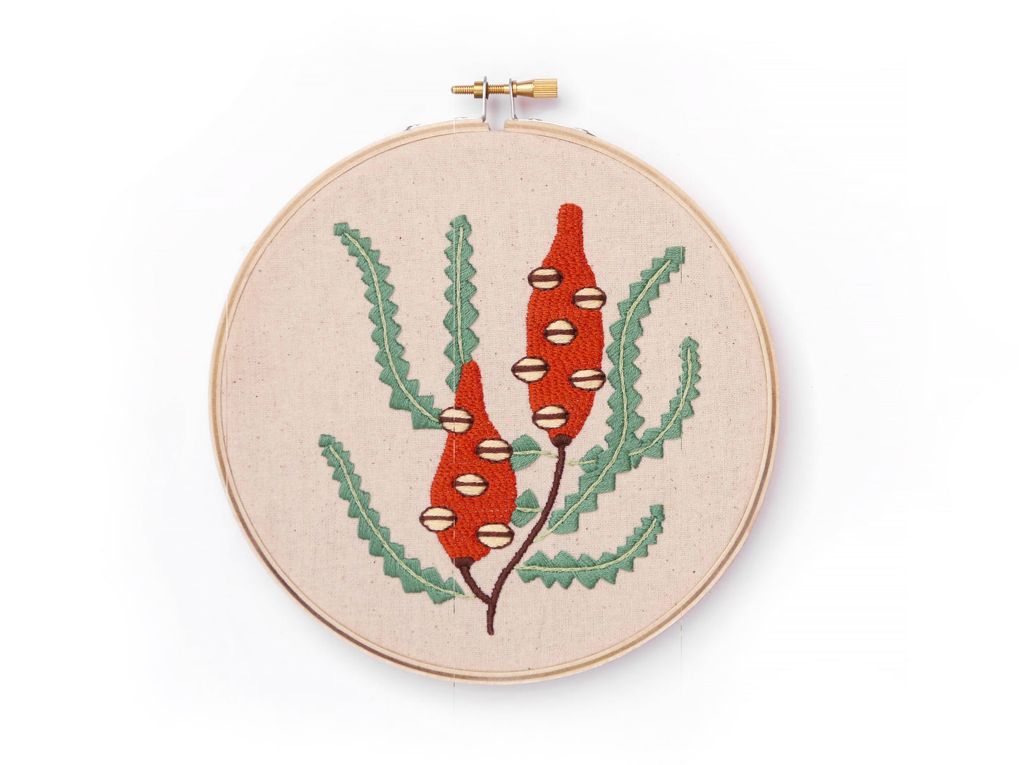 Beginners Embroidery Kit - Banksia