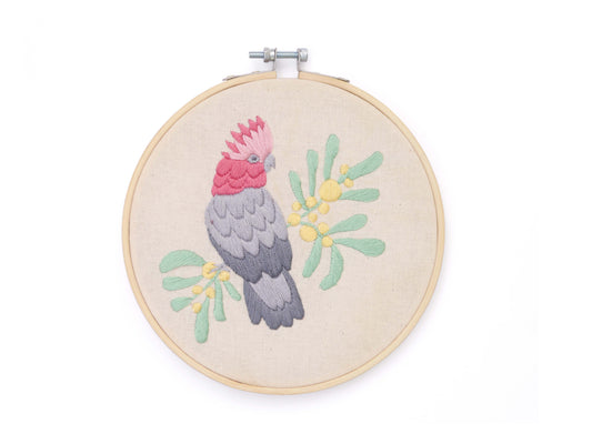 Beginners Embroidery Kit - Galah