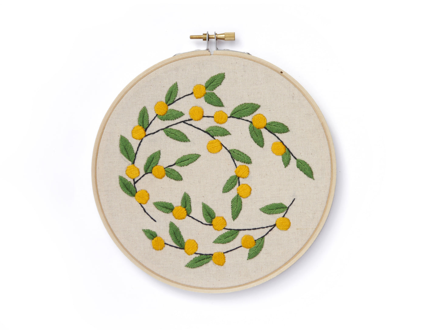 Beginners Embroidery Kit - Wattle